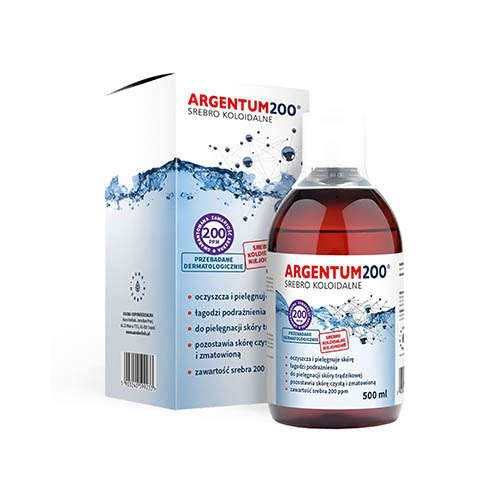 AURA HERBALS Argentum200 Argent Colloïdal (200 ppm) - tonique (500ml)