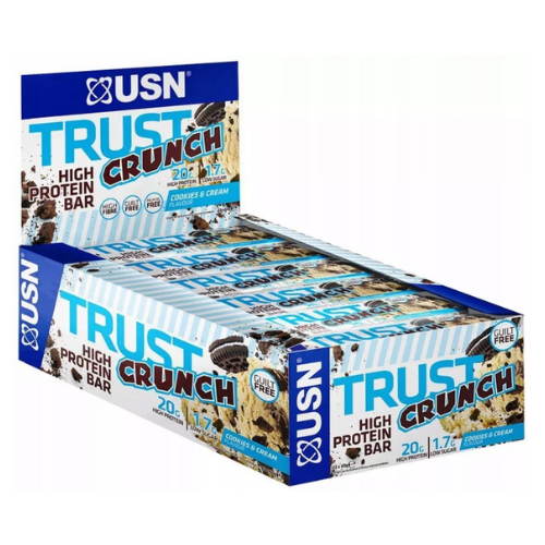 USN - Trust Crunch - 12x 60g - Cookies et Crème