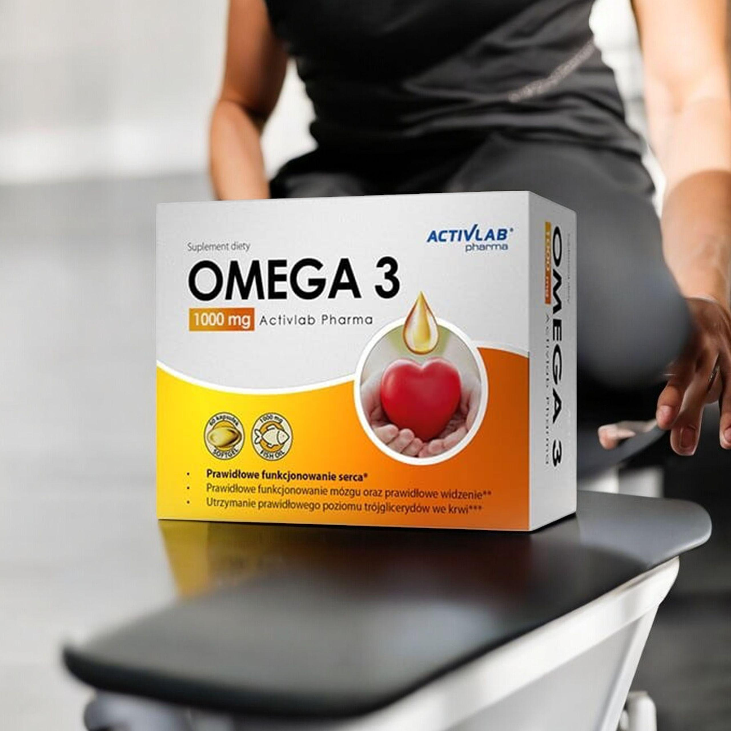 ACTIVLAB PHARMA Omega 3 1000mg - 60caps.