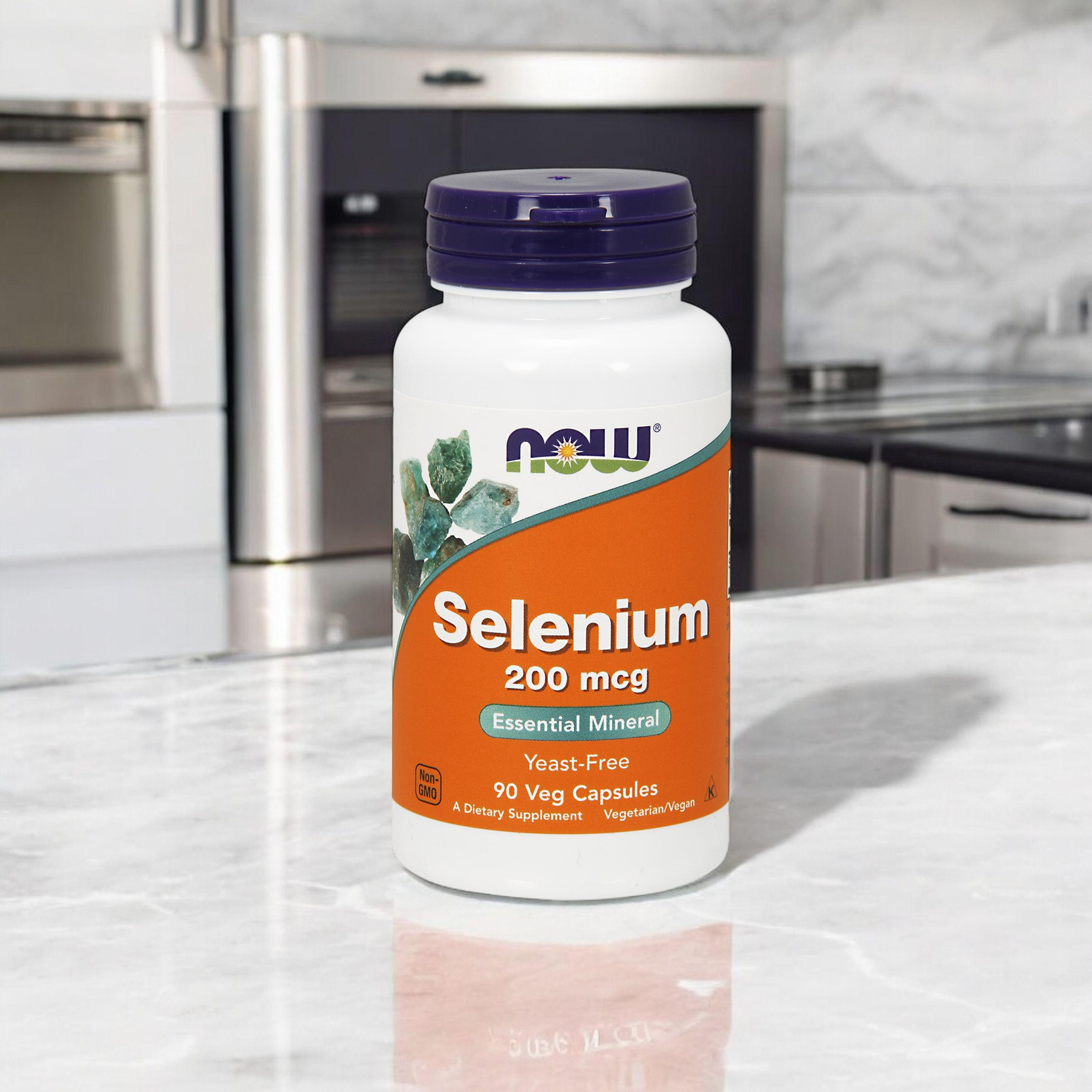 NOW Selenium - 200 MCG - 90vegcaps