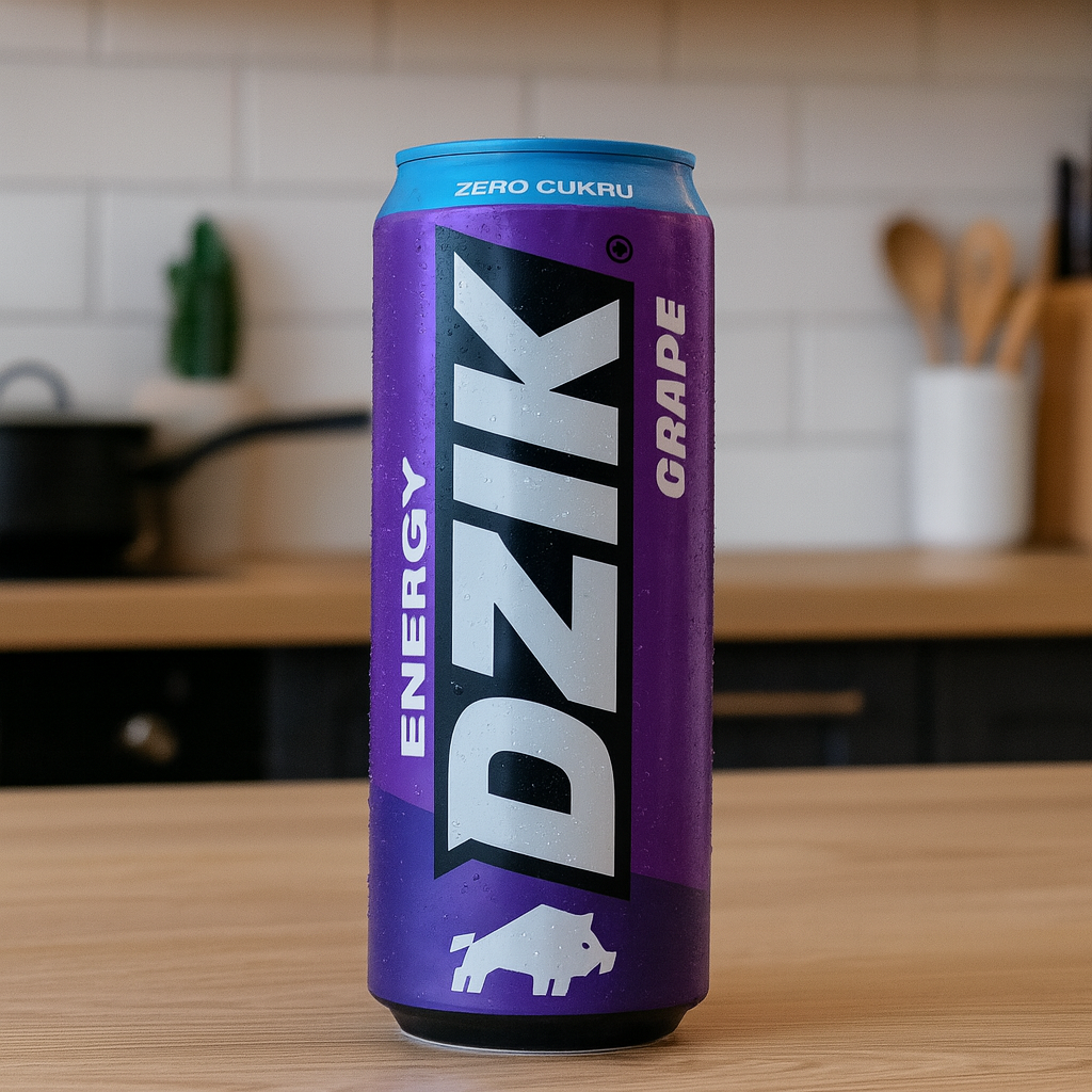 DZIK - Énergie - 500ml - Raisin