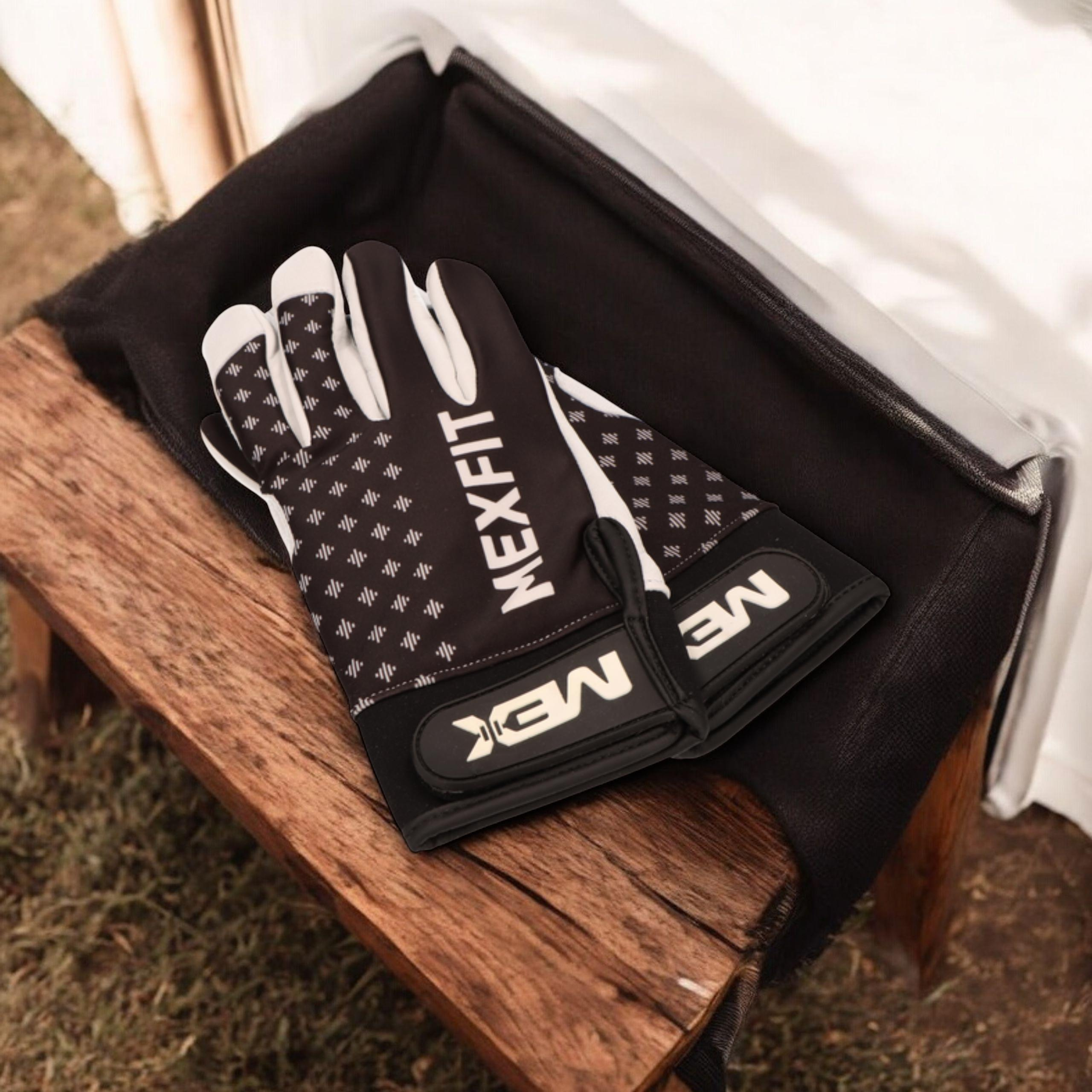 MEX NUTRITION - Gants Noirs Mexfit - S