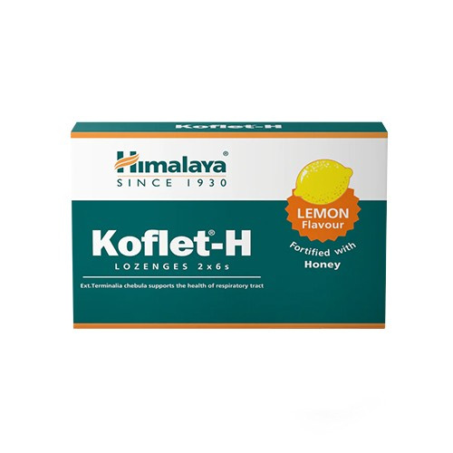 HIMALAYA Koflet-H - 12lozenges - Pastilles à sucer