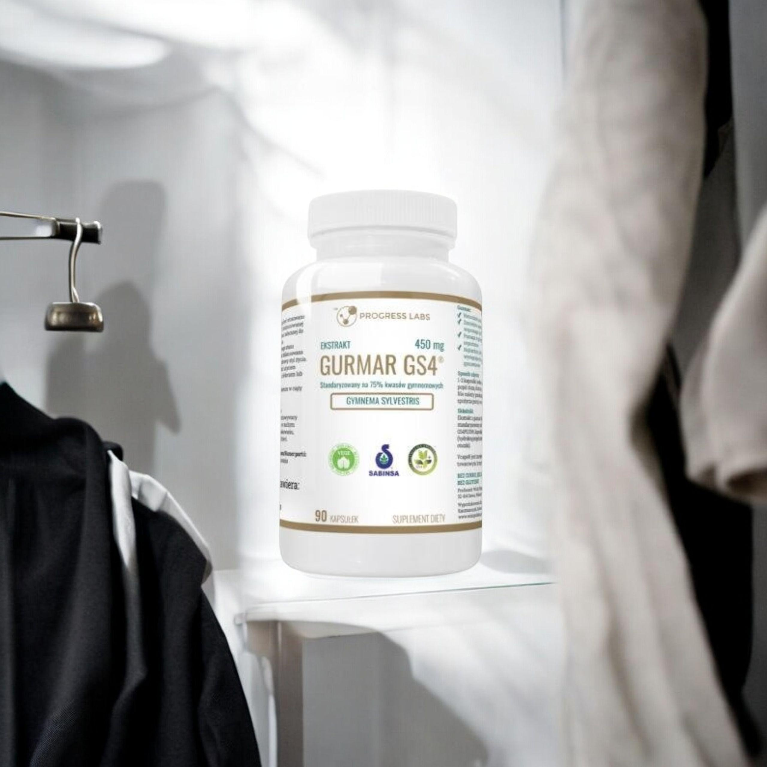 PROGRESS LABS - Gurmar GS4 - 90 gélules