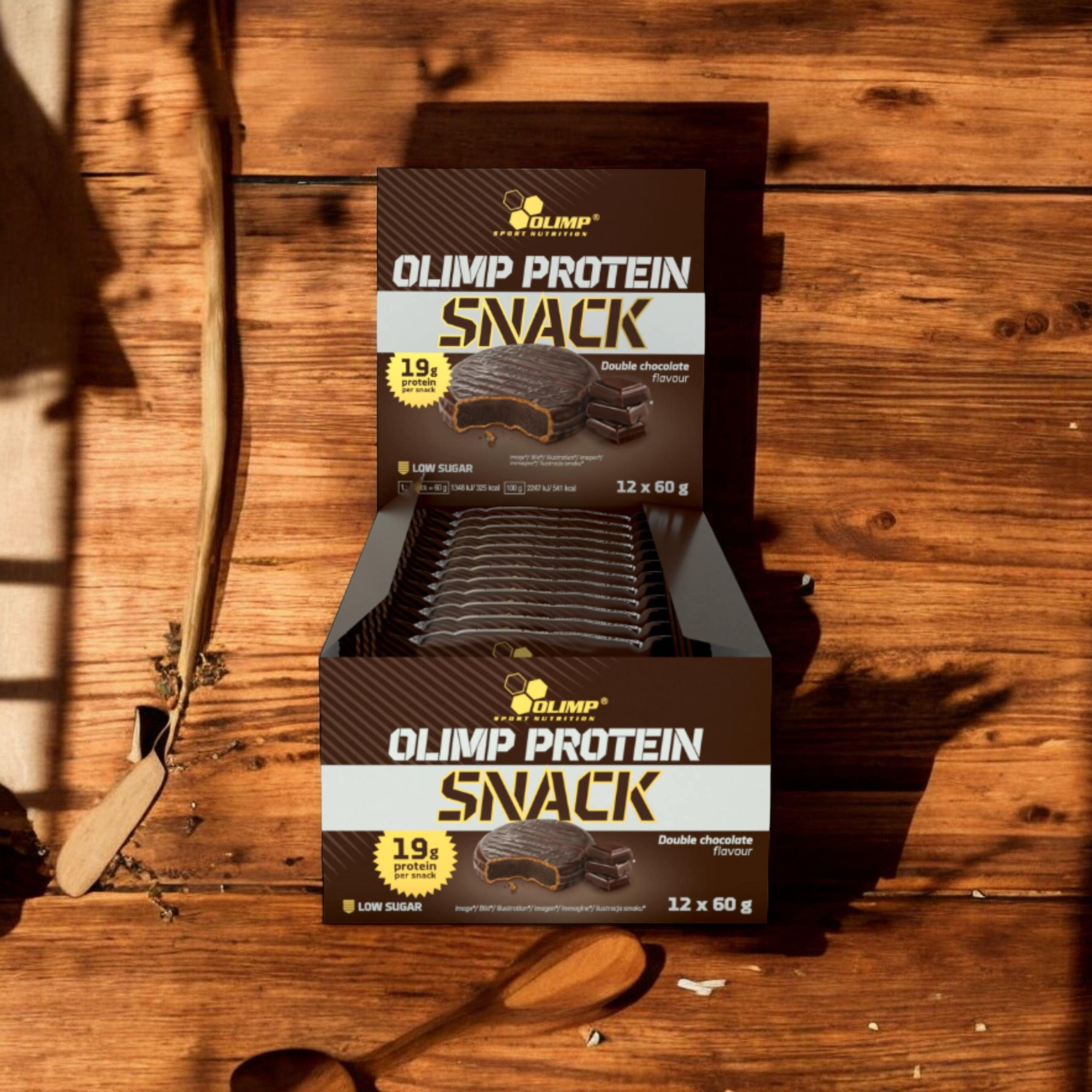 OLIMP Protein Snack - 12x 60g  - Double Chocolate