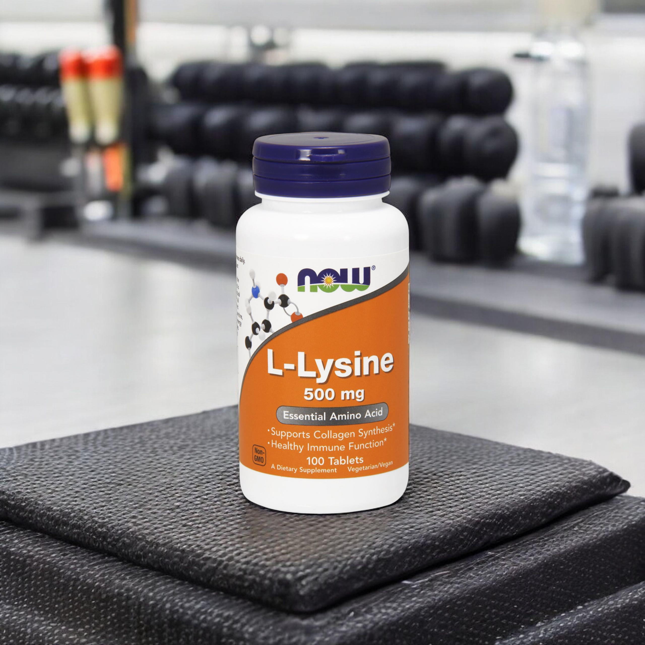 NOW L-Lysine - 100tab