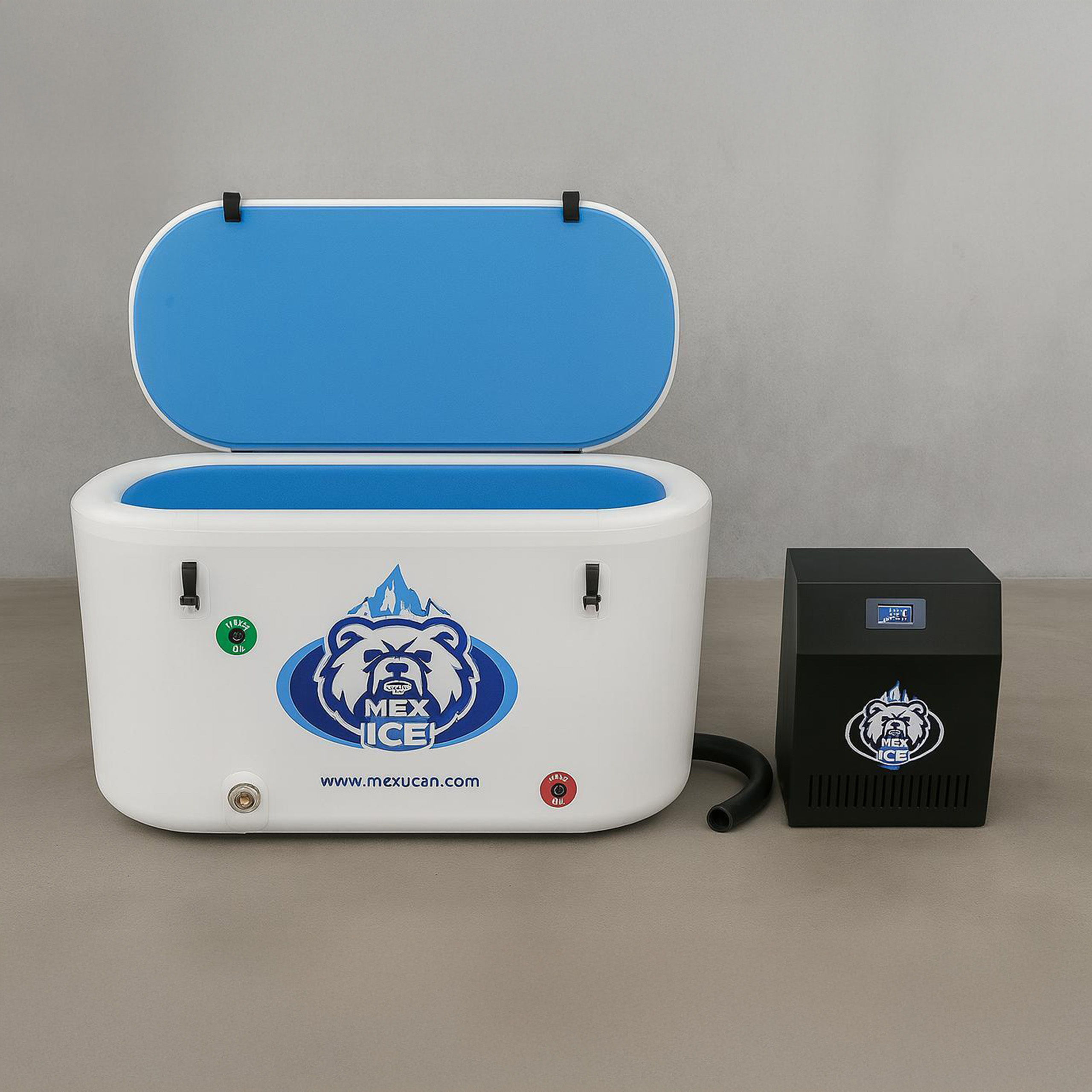 MEX ICE – Baignoire Gonflable Deluxe