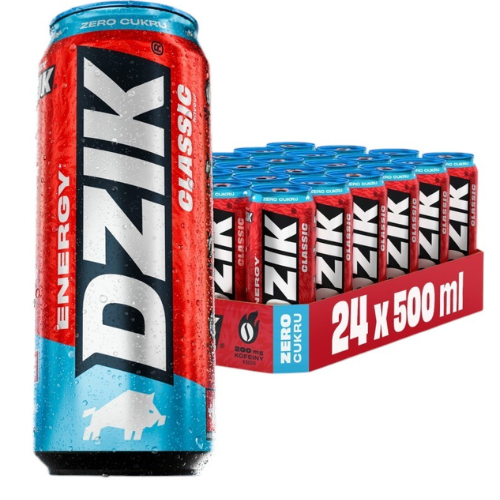 DZIK Énergie 24x 500ml