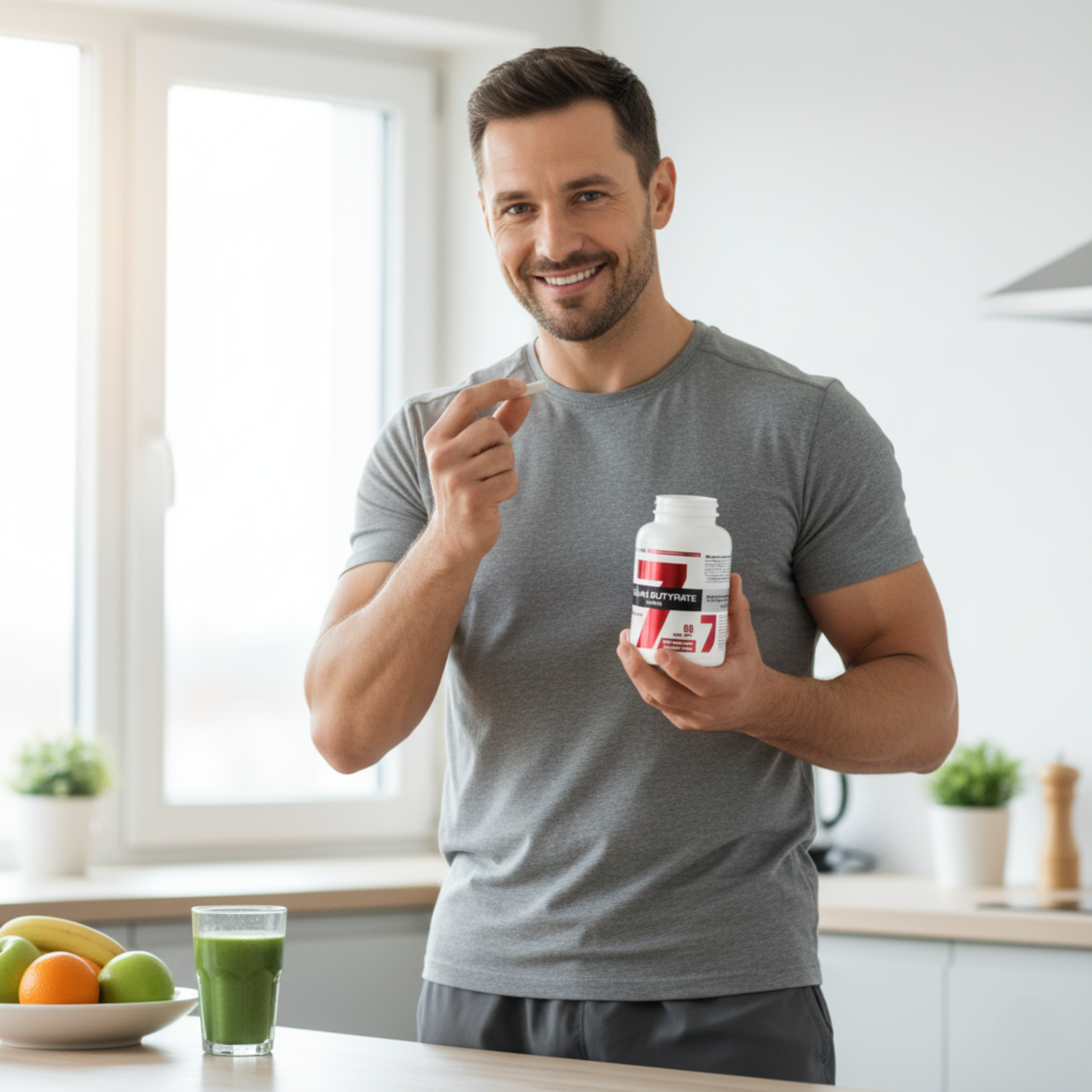 7 NUTRITION - Sodium Butyrate Forte - 43g - gélules végétales