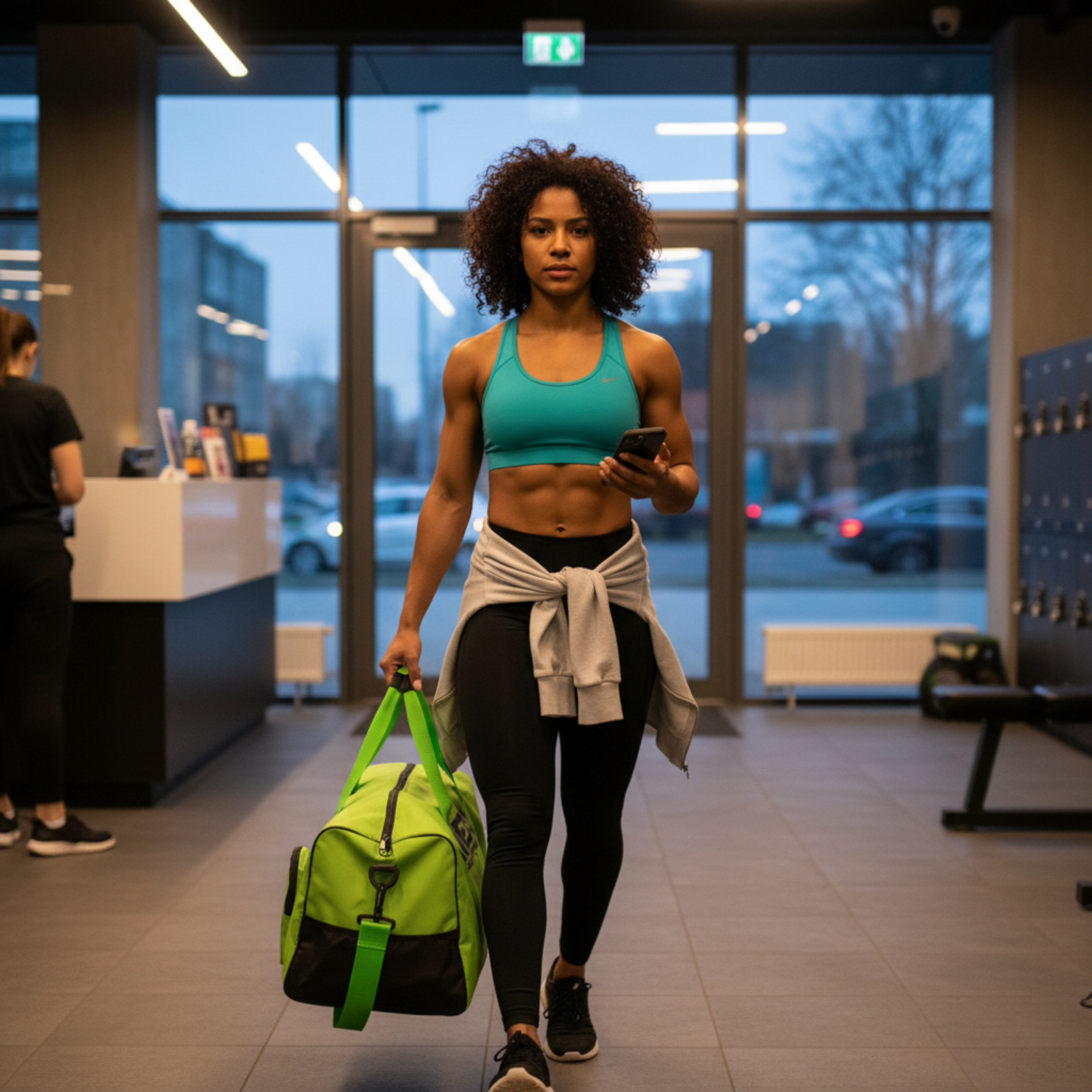 MEX NUTRITION - Sac de Sport GymFit - Lime pol_pl_MEX-NUTRITION-Torba-Sportowa-GymFit-Lime-42033_4