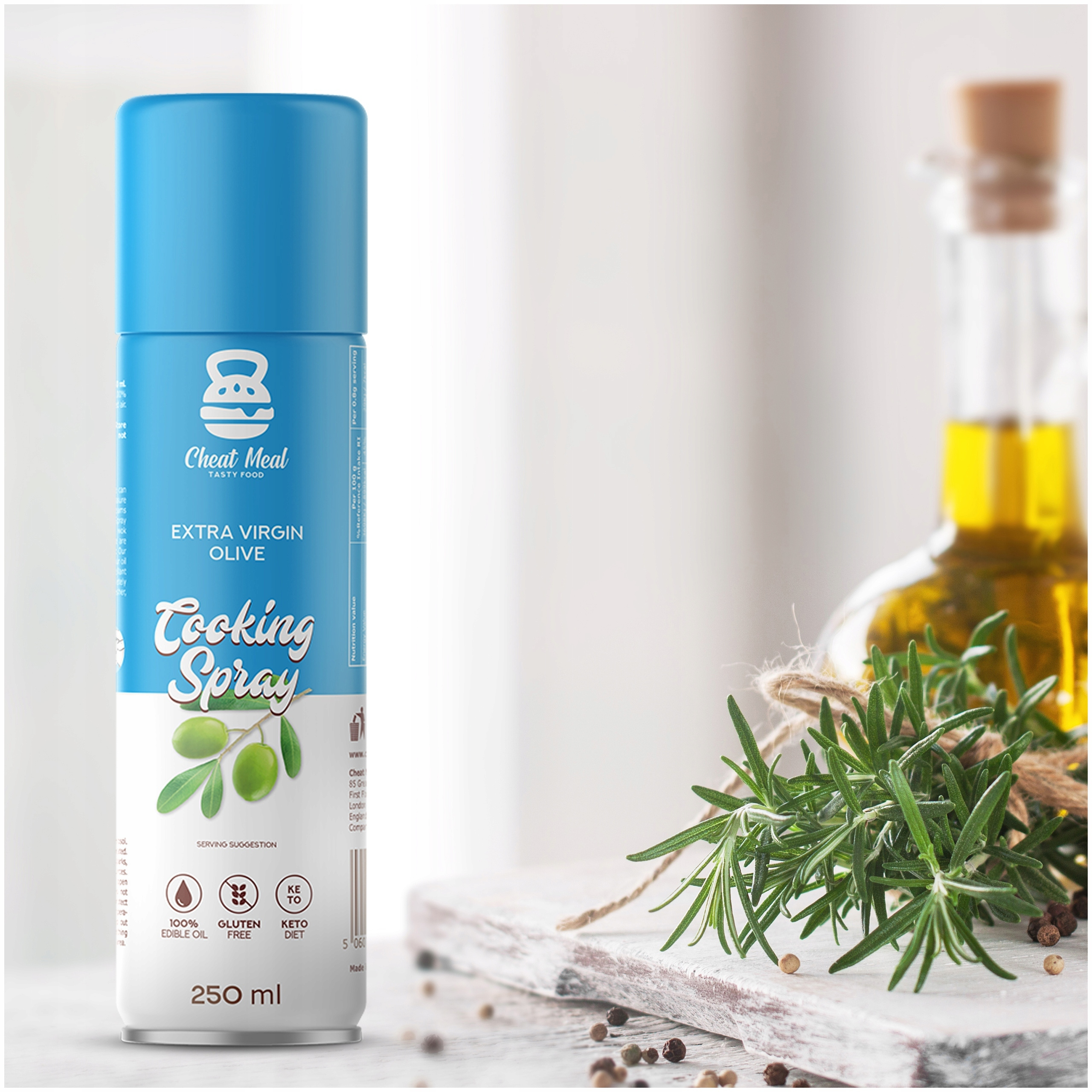 Pâtes Konjac Tagliatelle 400g + Spray d’huile d’olive Cheat ENSEMBLE