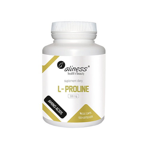 L-Proline 500mg - 100vcaps.