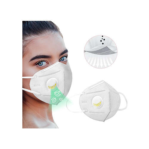 MP GENERATION Masque de protection FFP2 KN95 - Masque de Protection Réutilisable avec filtre - 5 pièces