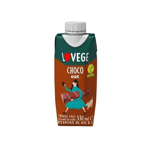 SANTE Napój Lovege Choco-Oat - 330ml - Napój chocolat-avoine