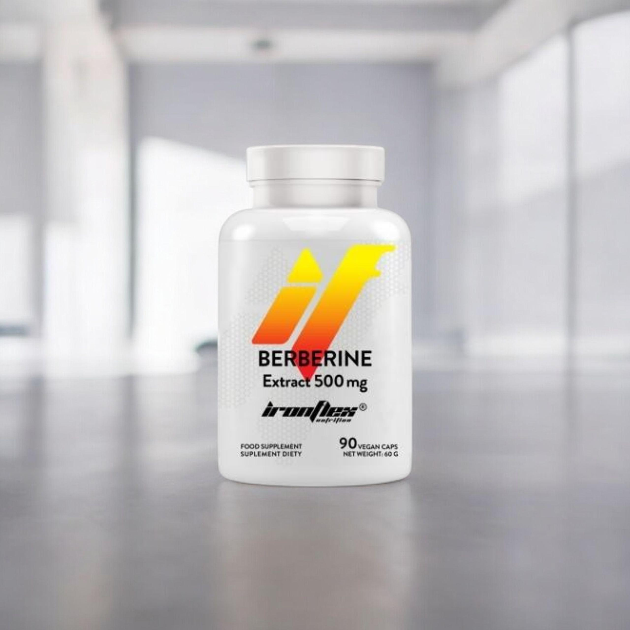 IRONFLEX - Extrait de berbérine 500 mg - 90 comprimés.