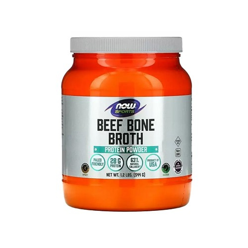 NOW - Beef Bone Broth Protein Powder - 544g