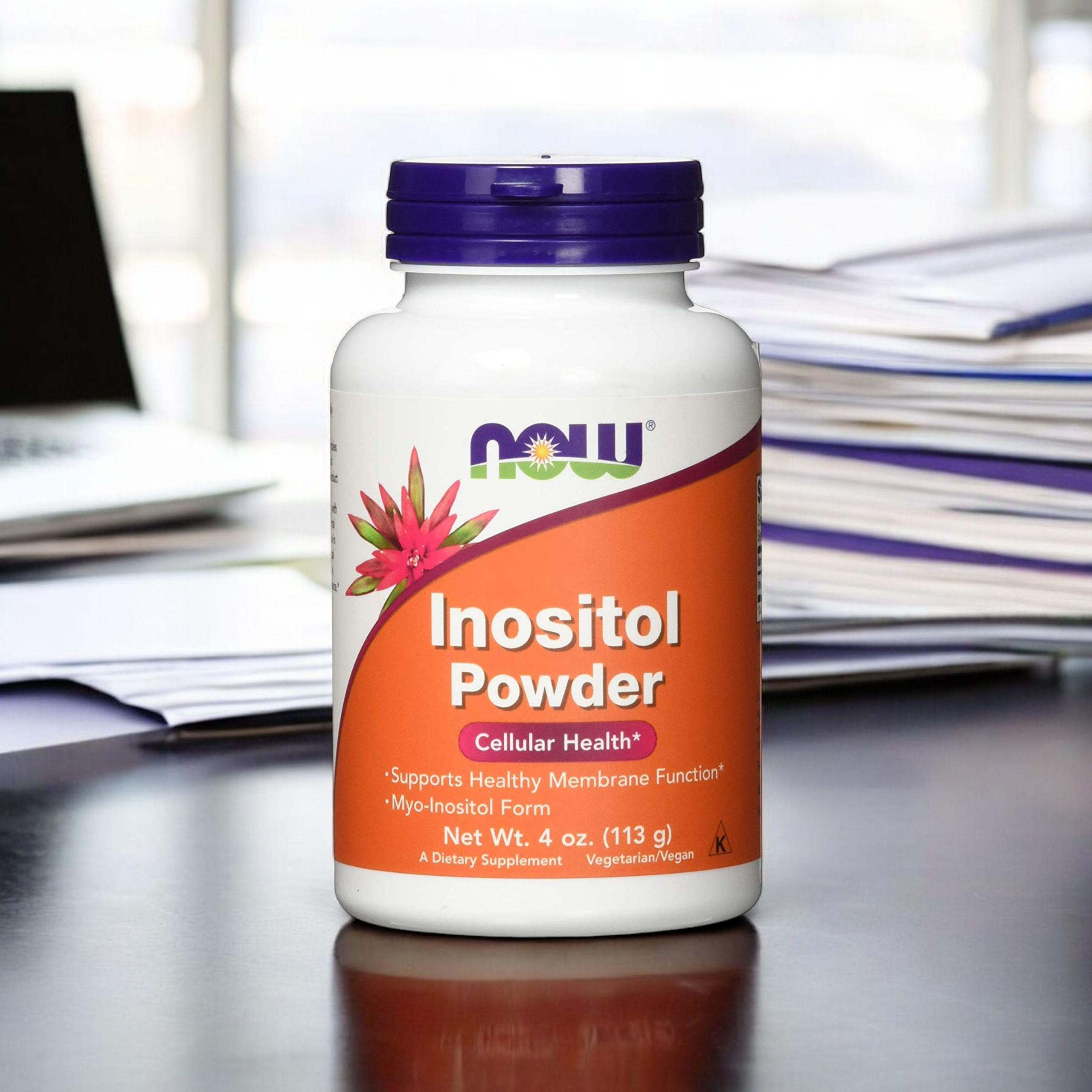 NOW Inositol Powder - 113g - Inositol en poudre