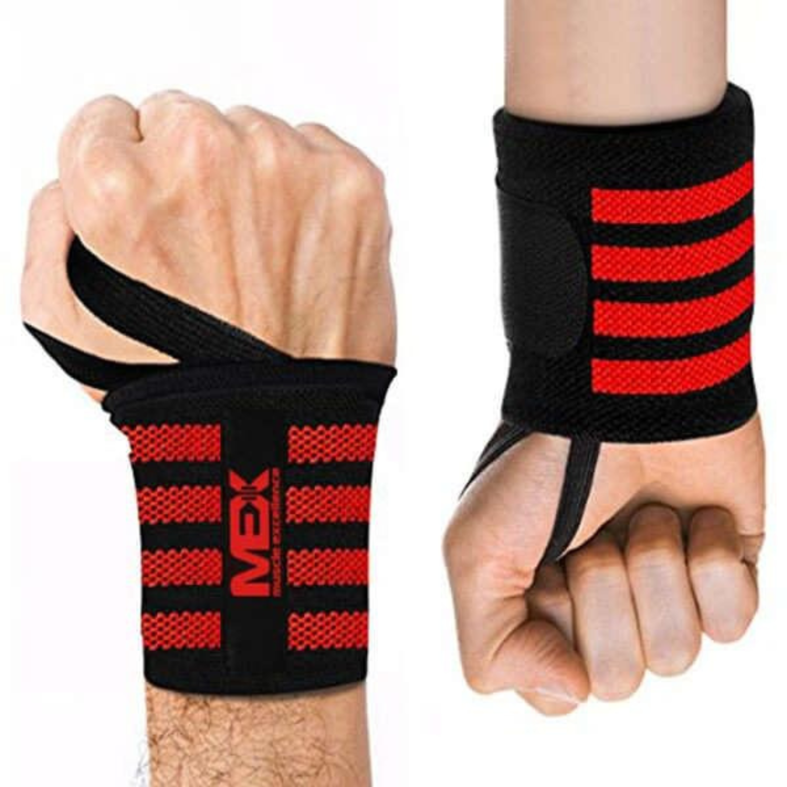 MEX SPORT - Wrist Wraps Mex - rouge