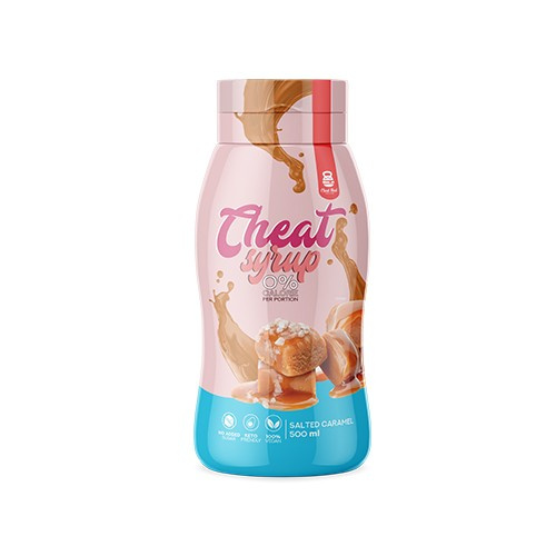 Cheat Meal Nutrition Syrup 0% (Syrop zéro calorie) - 500ml - Słony karmel