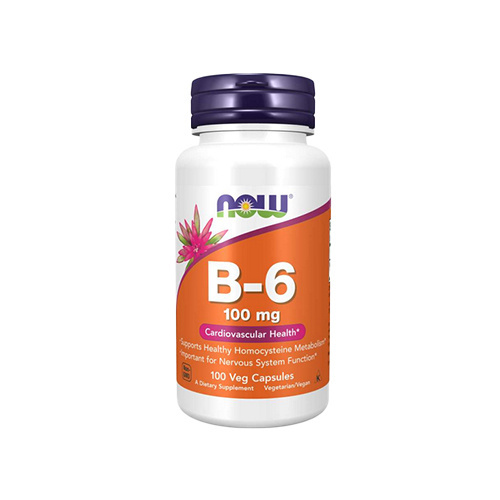 NOW Vitamin B-6 - 100vcaps