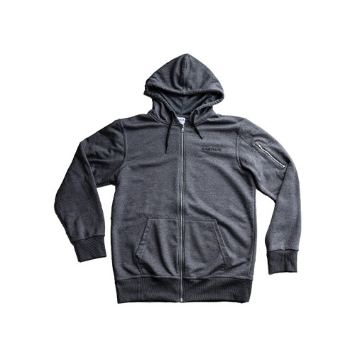 GASPARI NUTRITION Zipped Hoodie - Grey - Sweat à capuche à fermeture éclair