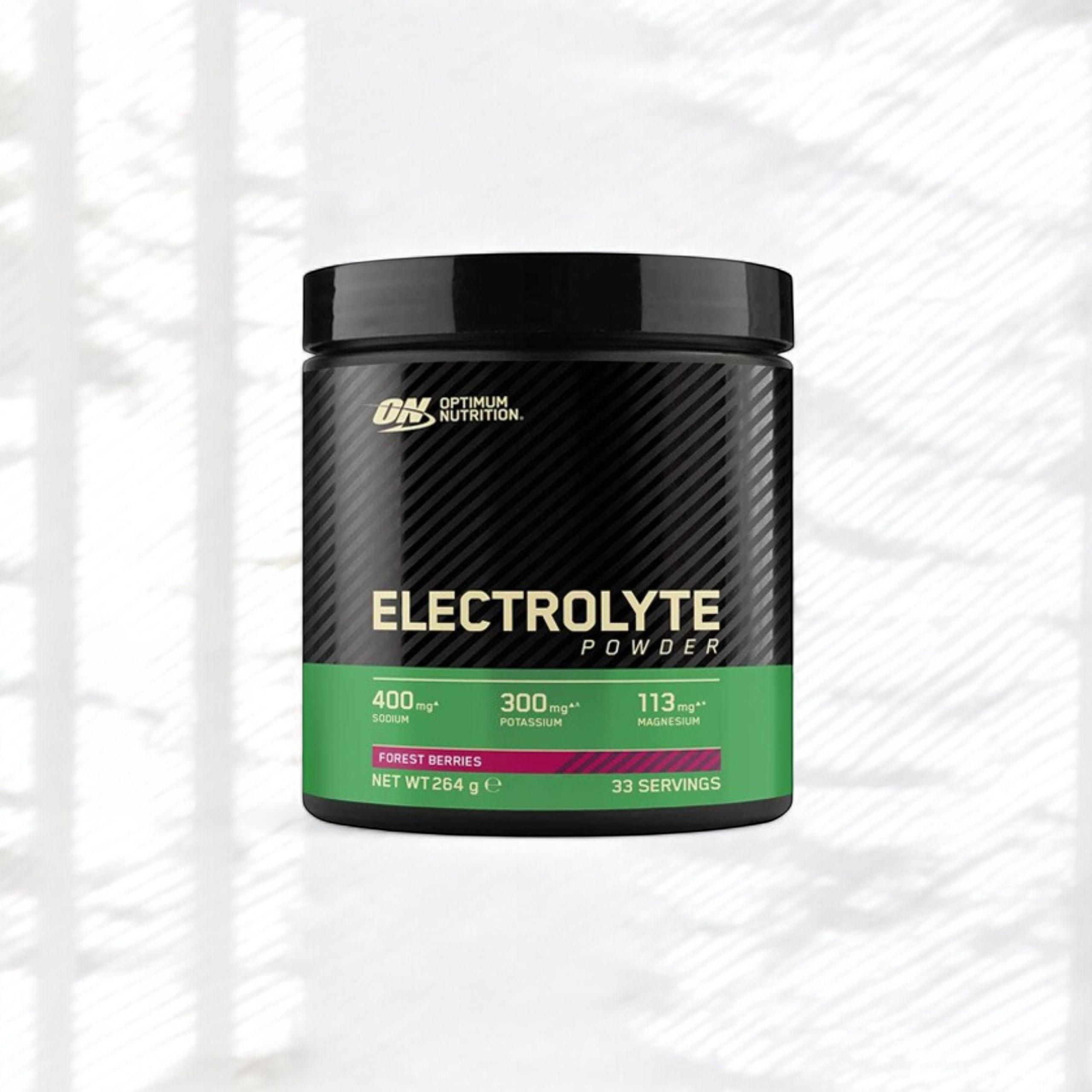 OPTIMUM NUTRITION Electrolyte – 264 g – Fruits des Bois