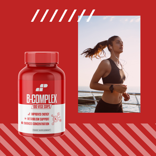 MP NUTRITION Vitamin B-Complex - 100vcaps - Complexe de Vitamines B