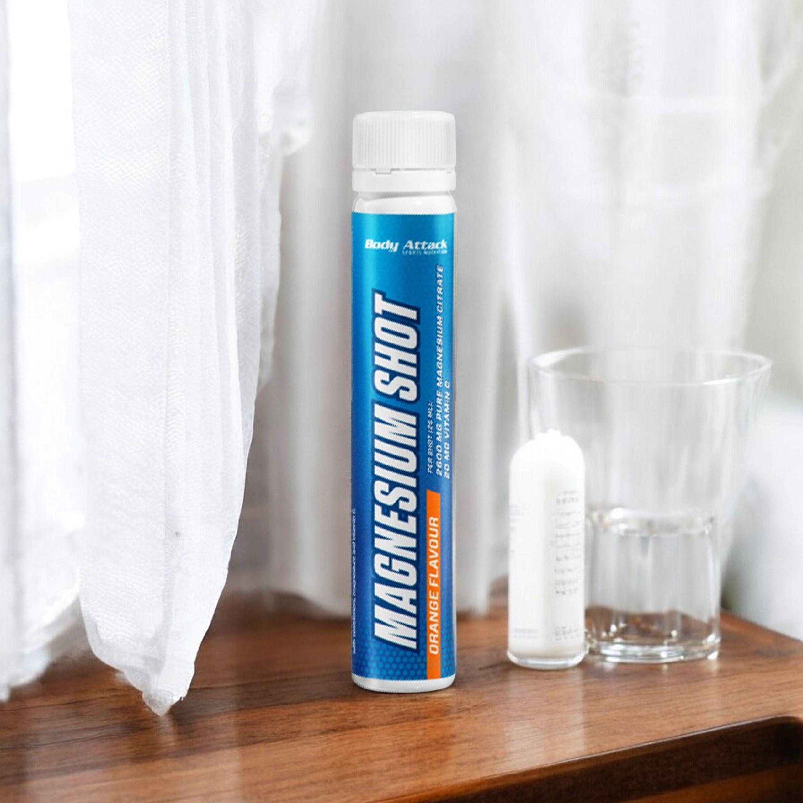 BODY ATTACK Magnesium Shot - 25ml - Orange