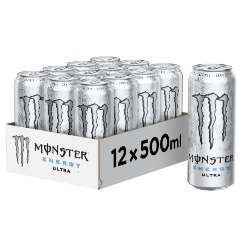 MONSTER Monster Energy Ultra White - 12x 500ml