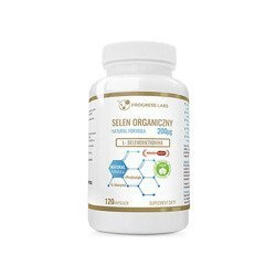 PROGRESS LABS Sélénium Organiczny 200mcg - 120caps