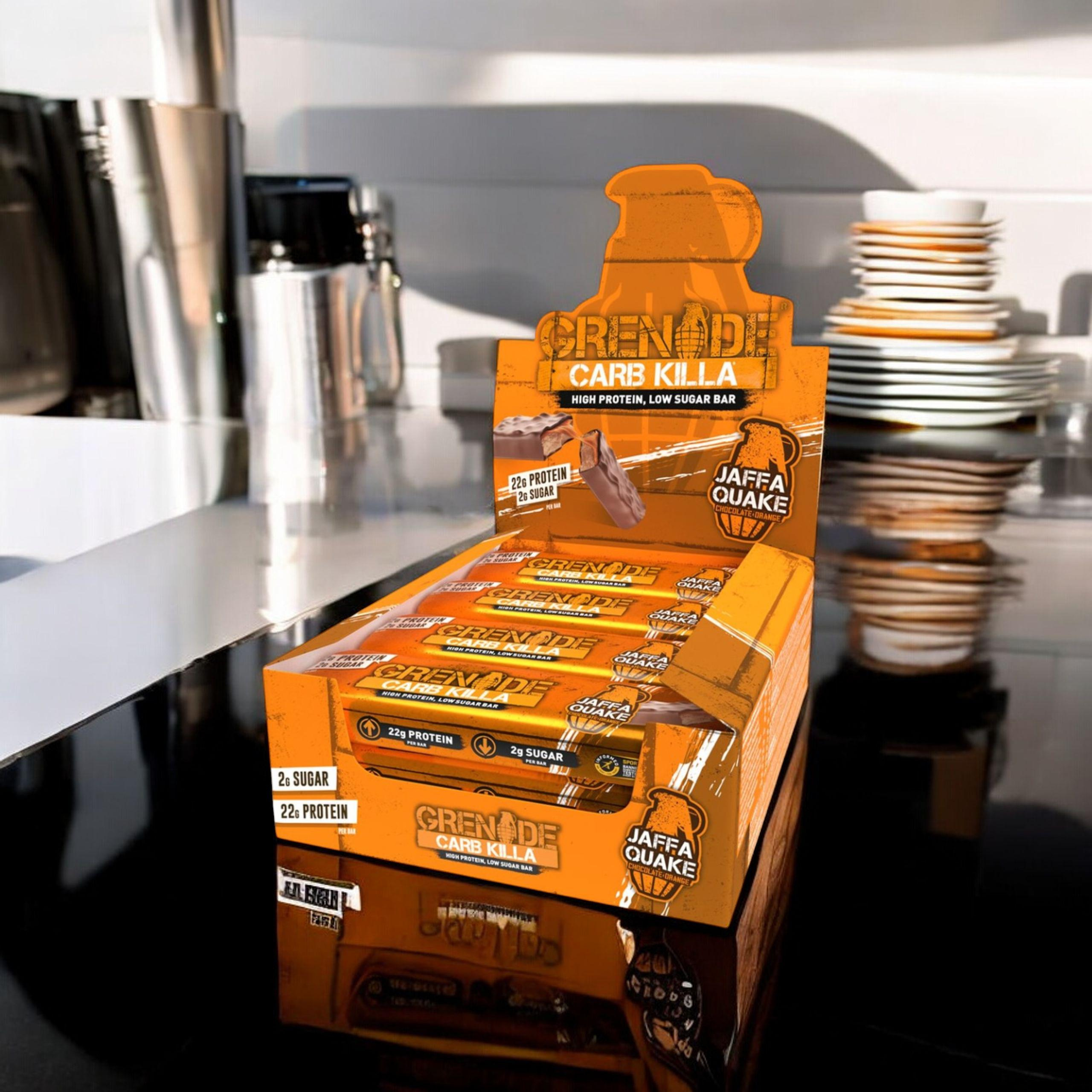 GRENADE - Barre protéinée - 60g x12