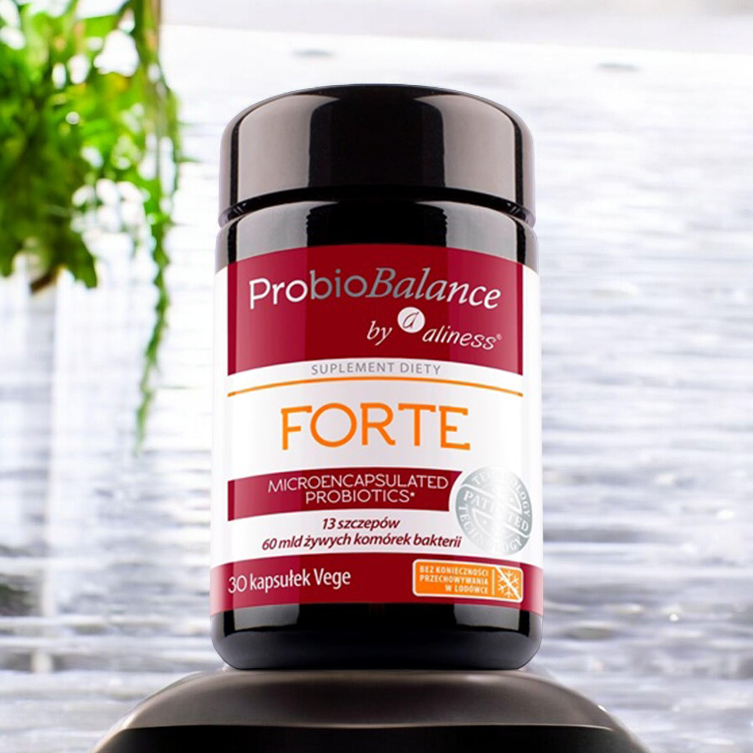 ALINESS - ProbioBALANCE Forte 60 milliards - 30 gélules végétales.