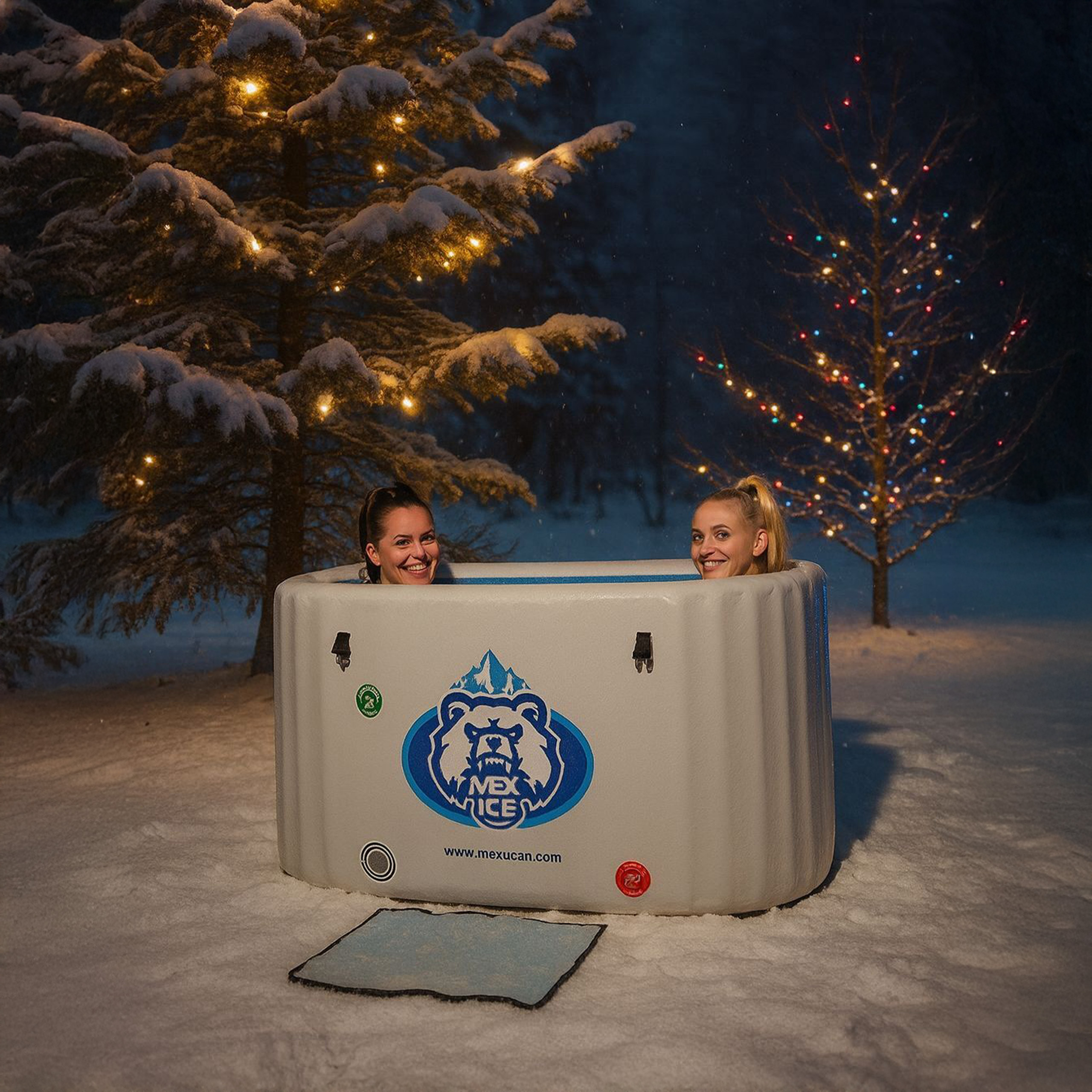 MEX ICE – Baignoire Gonflable Deluxe