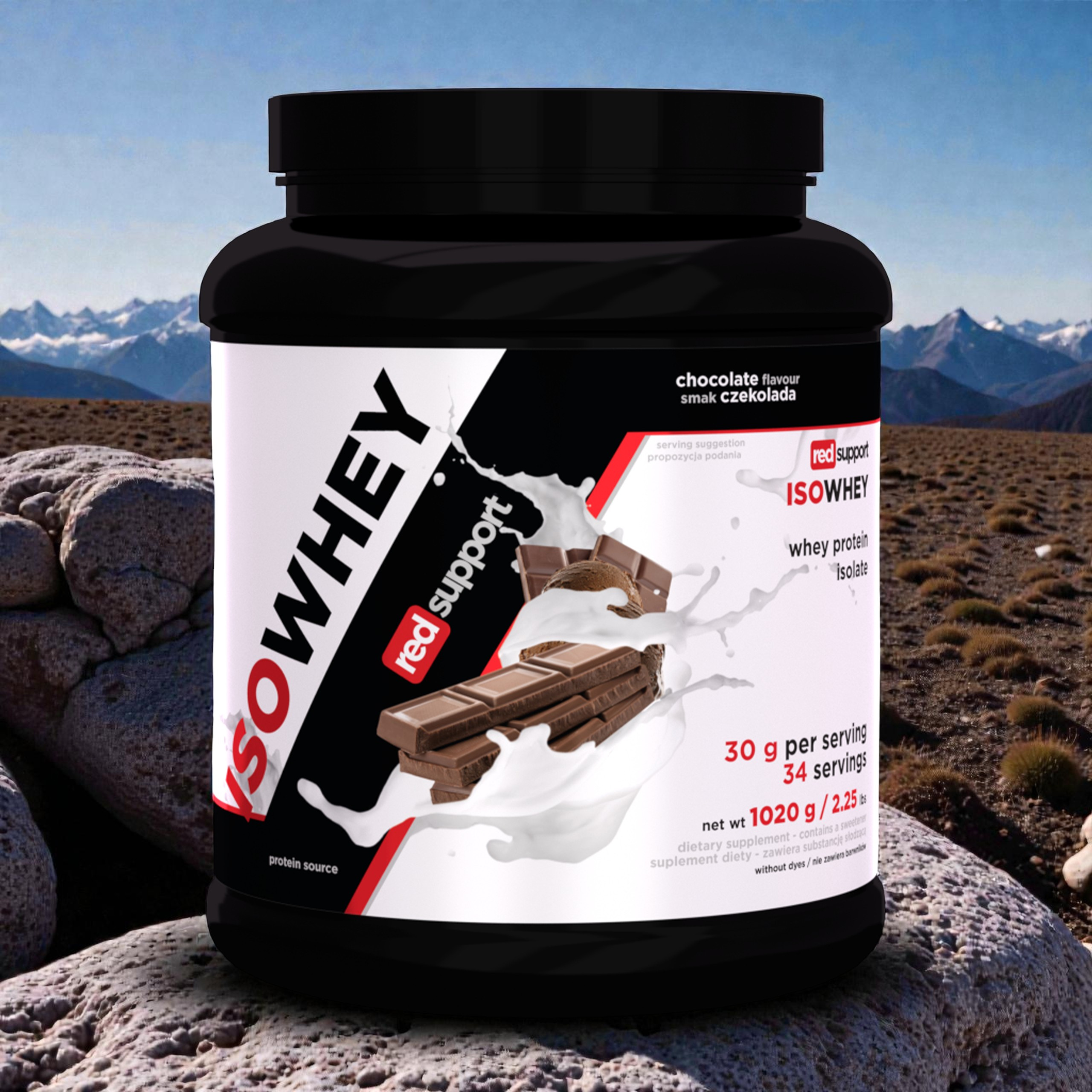 RED SUPPORT IsoWhey - 1020g