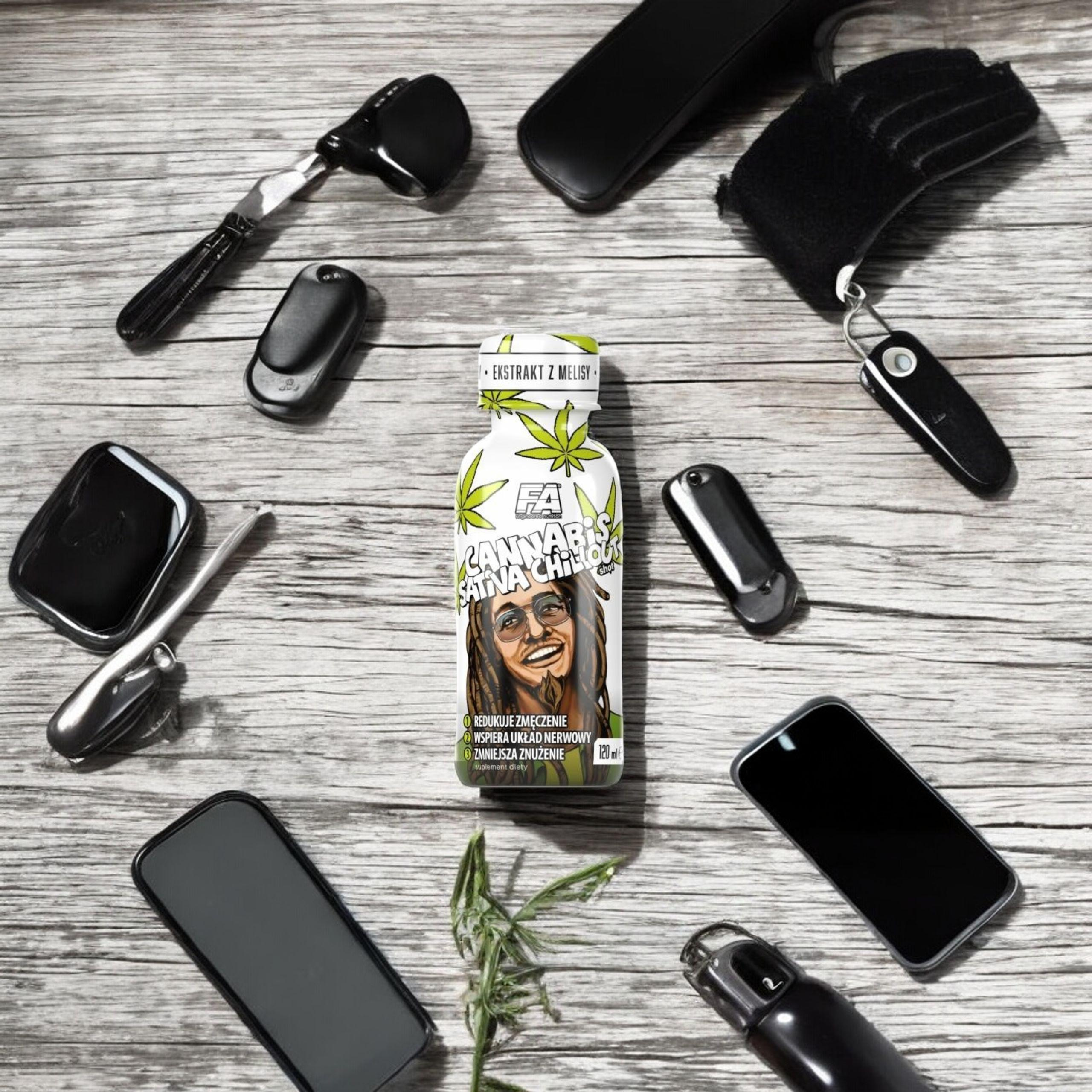 FITNESS AUTHORITY - Cannabis Sativa Chillout Shot  - 120ml- Chanvre