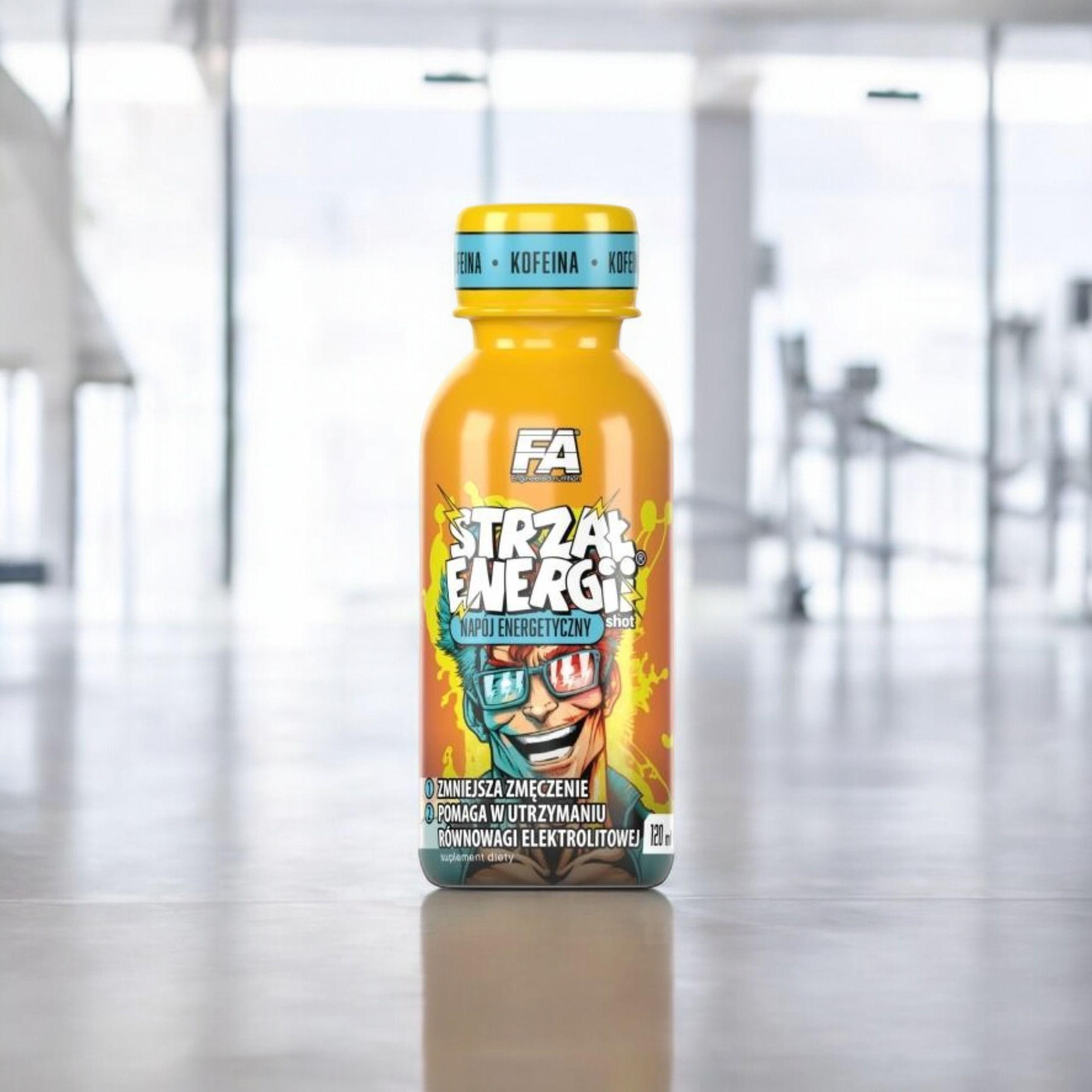 FITNESS AUTHORITY - Shot Énergétique - 12x 120ml - Raisin Poire