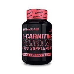 BioTech USA L-Carnitine + Chrome - 60caps.