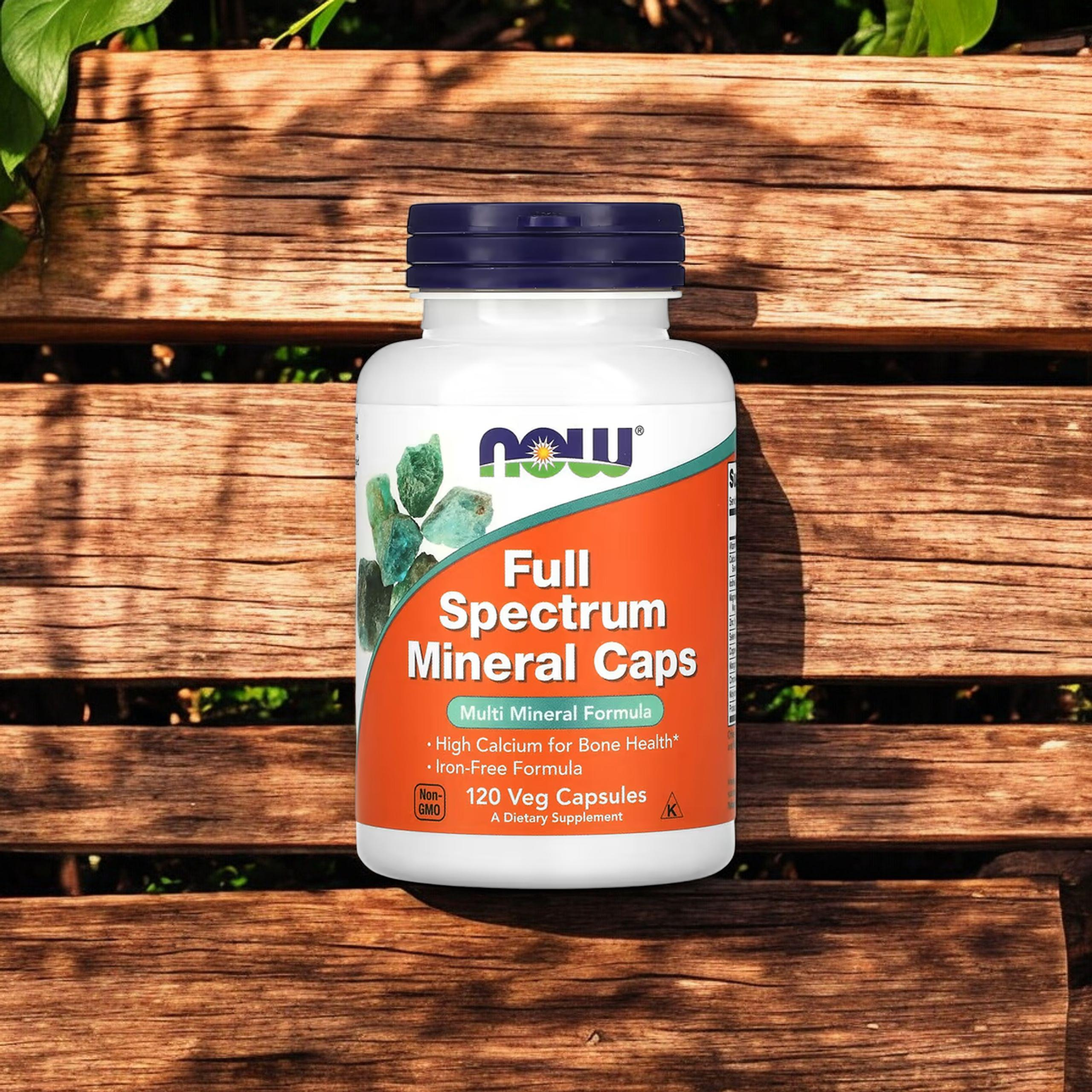 NOW Full Spectrum Mineral caps - 120vcaps