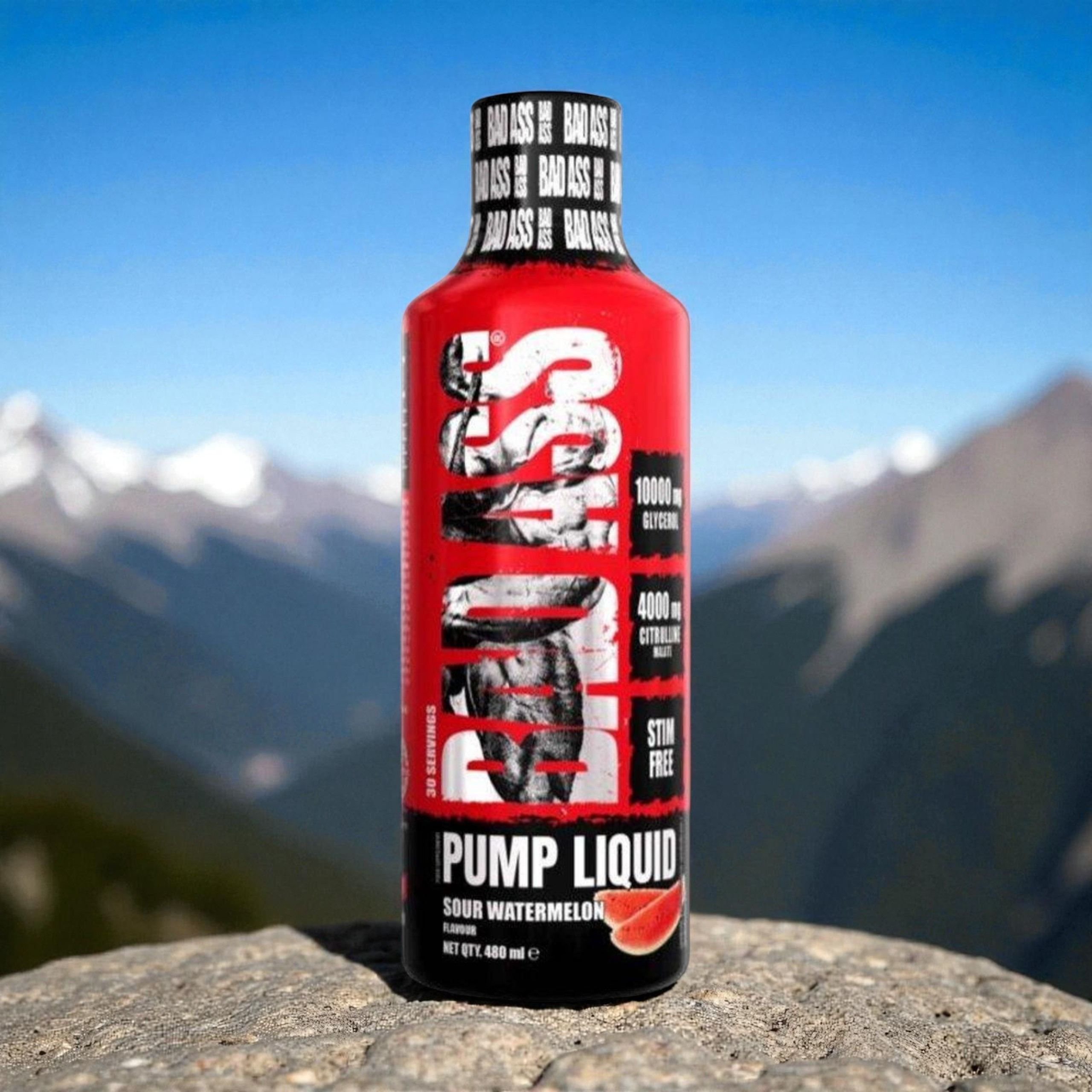 BAD ASS - Bad Ass Pump Liquid - 480ml - Sour Watermelon - SOLDES - 31-03