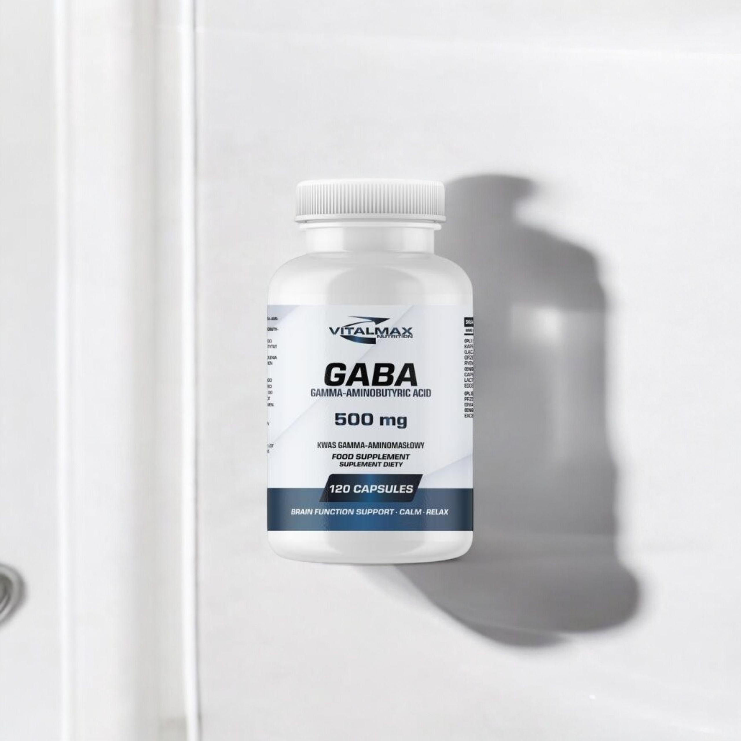VITALMAX - GABA 500mg - 120 gélules