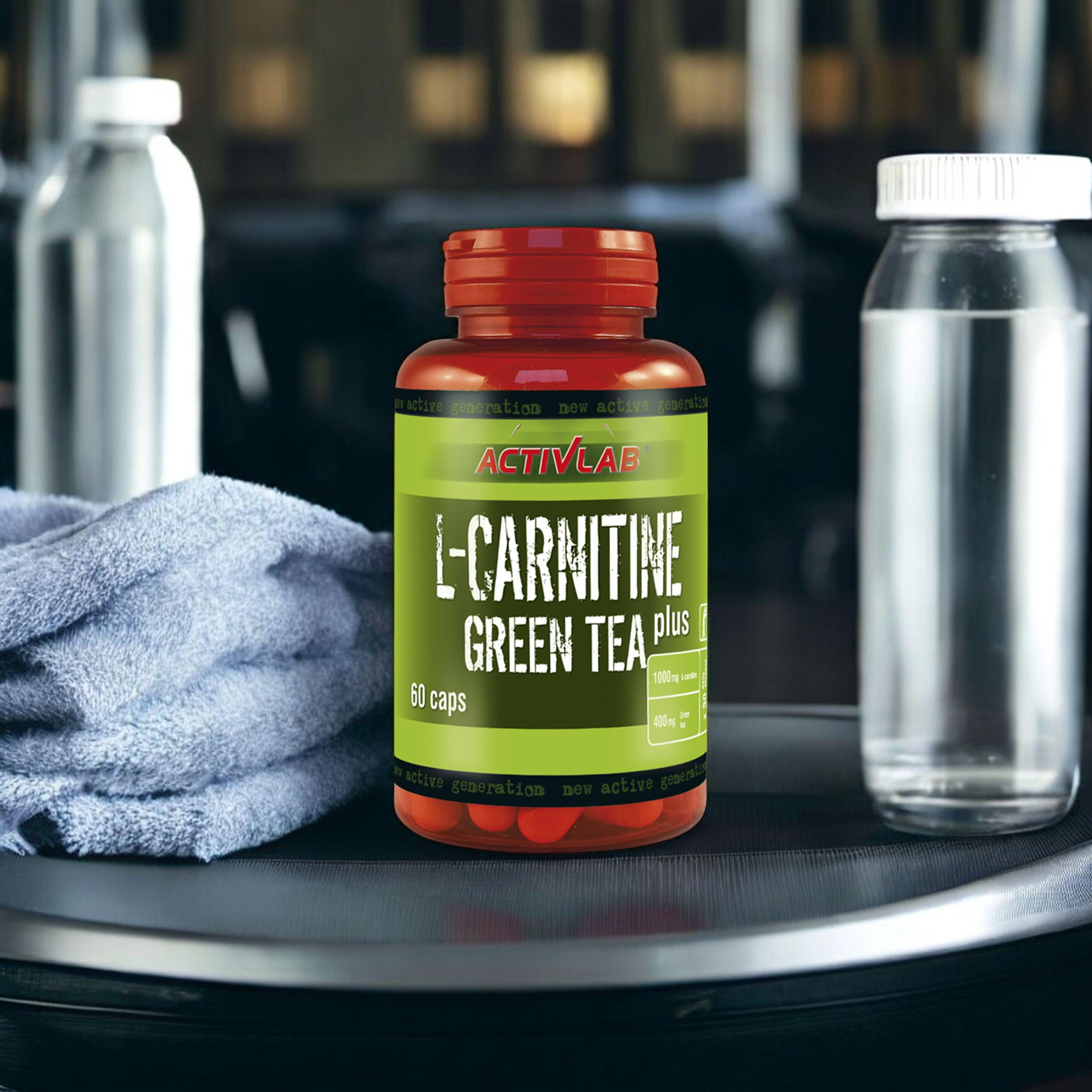ACTIVLAB L-Carnitine + Green Tea - 60caps