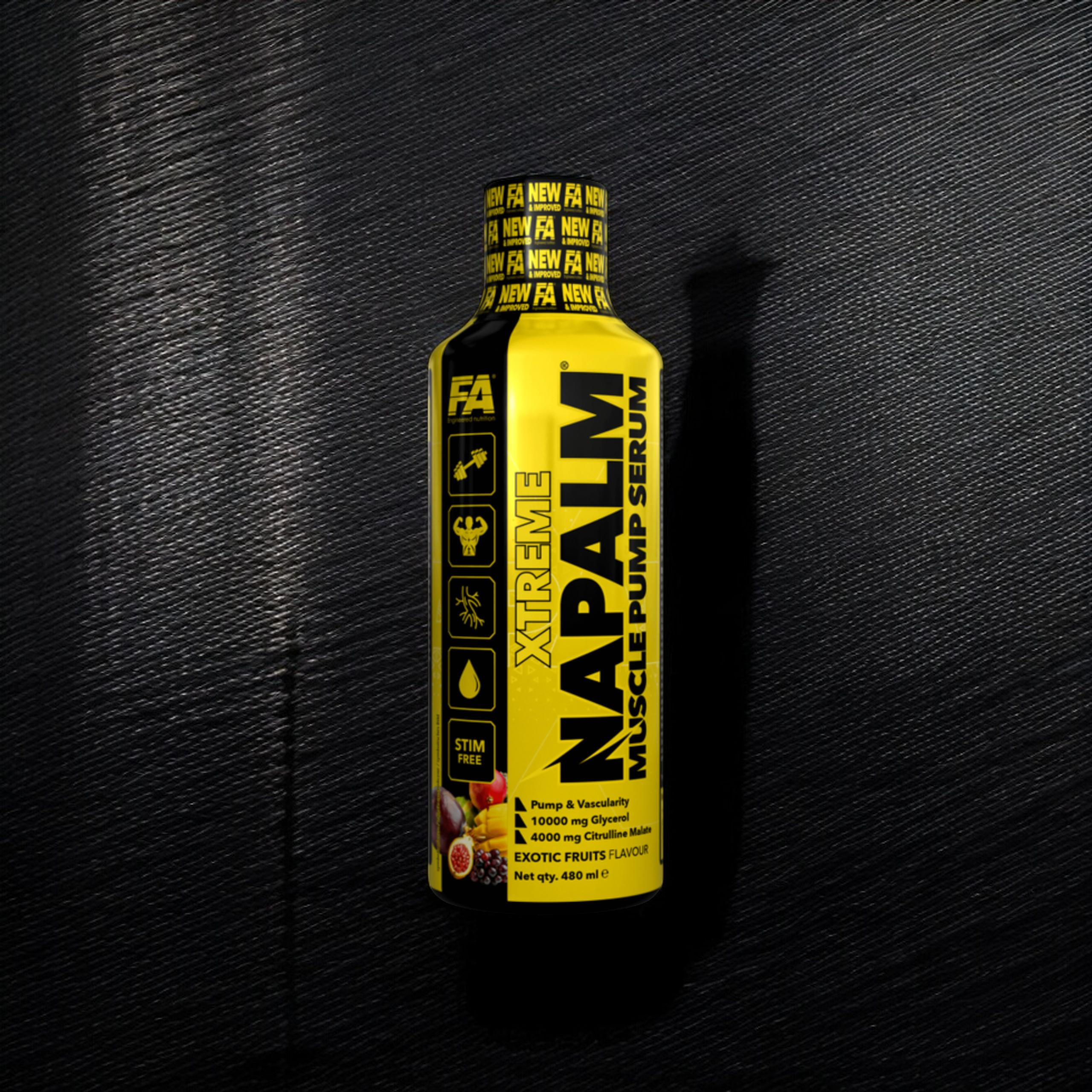 FITNESS AUTHORITY Napalm Muscle Pump Serum - 480ml - ExoticFruits - SOLDES - 31-03