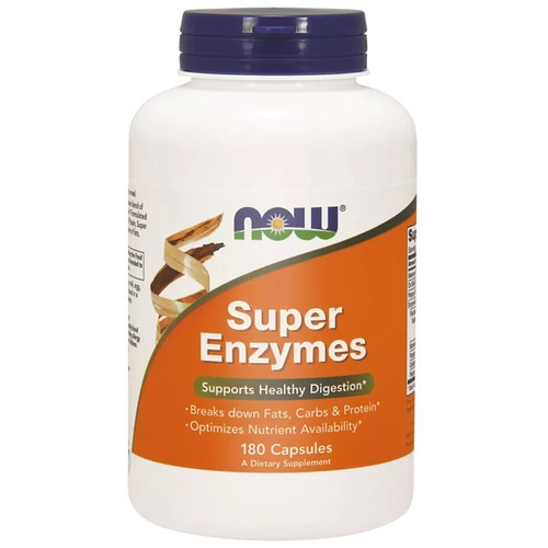 NOW - Super Enzymes - 180caps - SOLDES - 31-10