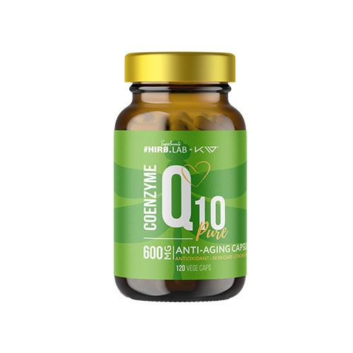 HIRO.LAB x Kamila Wybrańczyk Coenzyme Q10 600mg -120vcaps. - Coenzyme Q10