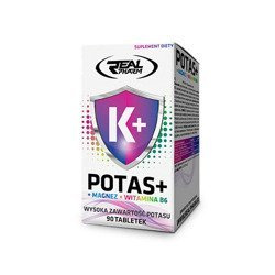 REAL PHARM Potas + Magnésium + B6 - 90tabs