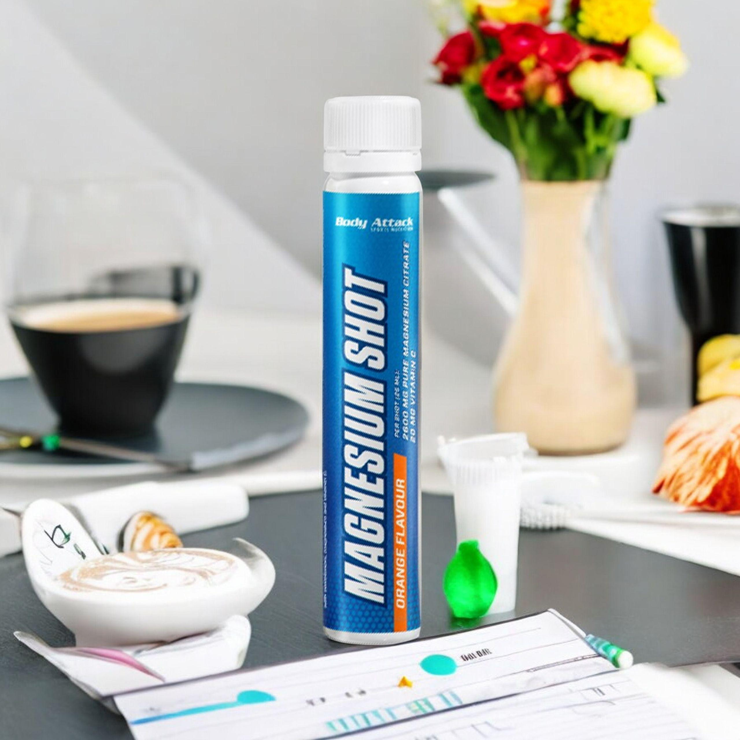 BODY ATTACK Magnesium Shot - 25ml - Orange