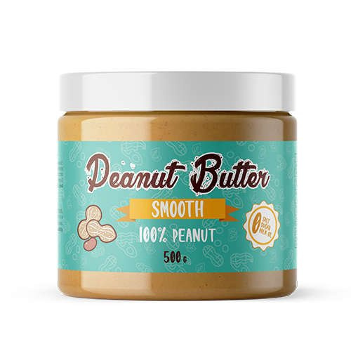 MP NUTRITION Peanut Cream 100% Peanut Smooth - Beurre de cacahuètes / Crème d'arachide - 500g