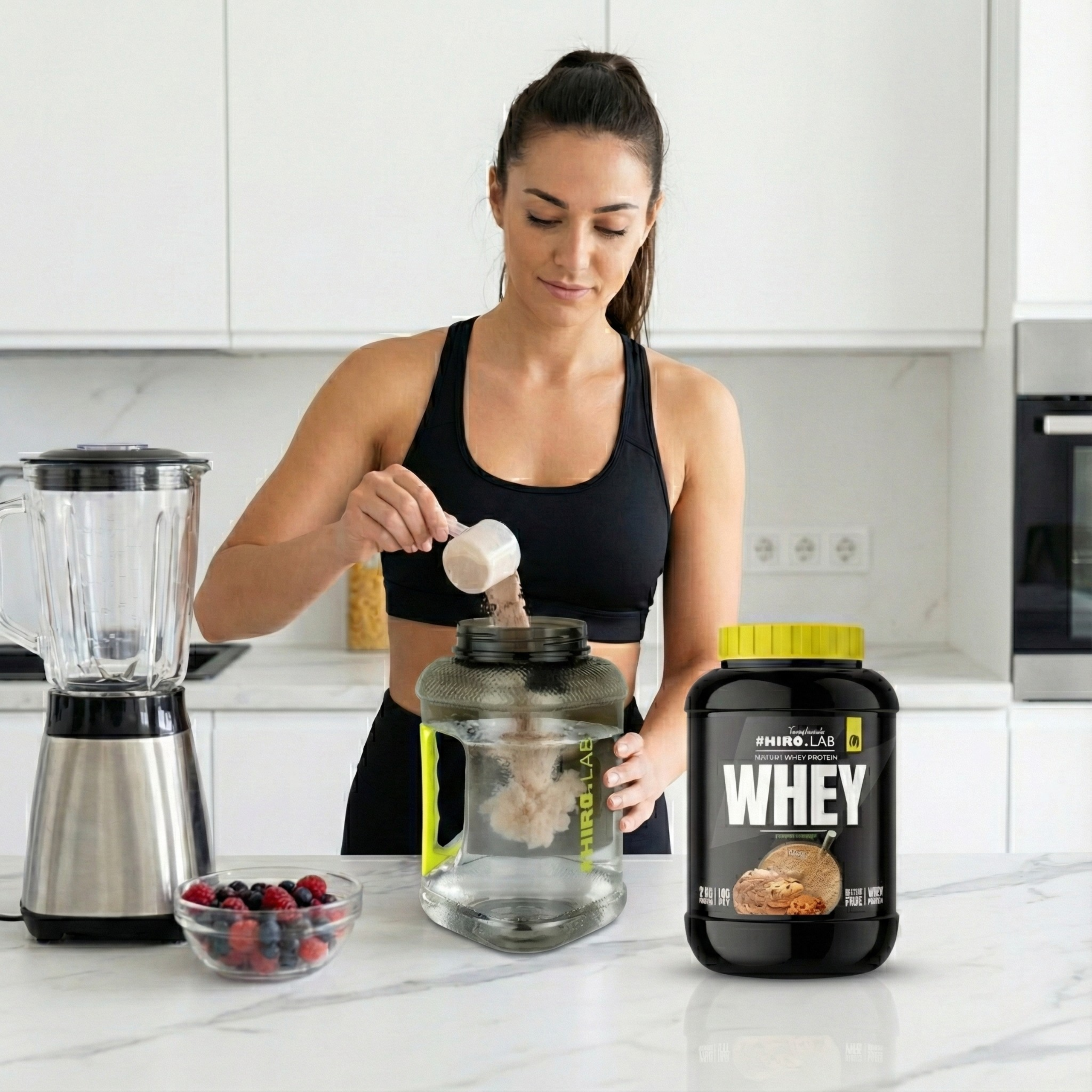 HIRO.LAB Water jug Crater Cap - 1,89l - Kanister, bidon, bouteille d'eau