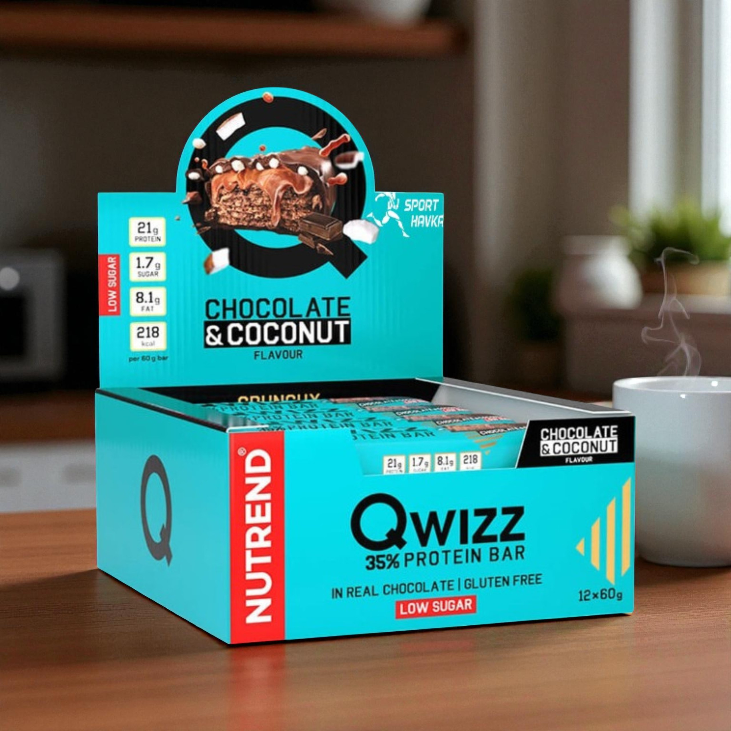 NUTREND - Barre QWIZZ Protein Bar - 12x 60g pol_pl_NUTREND-Baton-QWIZZ-Protein-Bar-12x-60g-43095_3