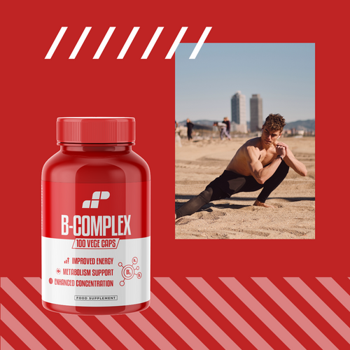 MP NUTRITION Vitamin B-Complex - 100vcaps - Complexe de Vitamines B